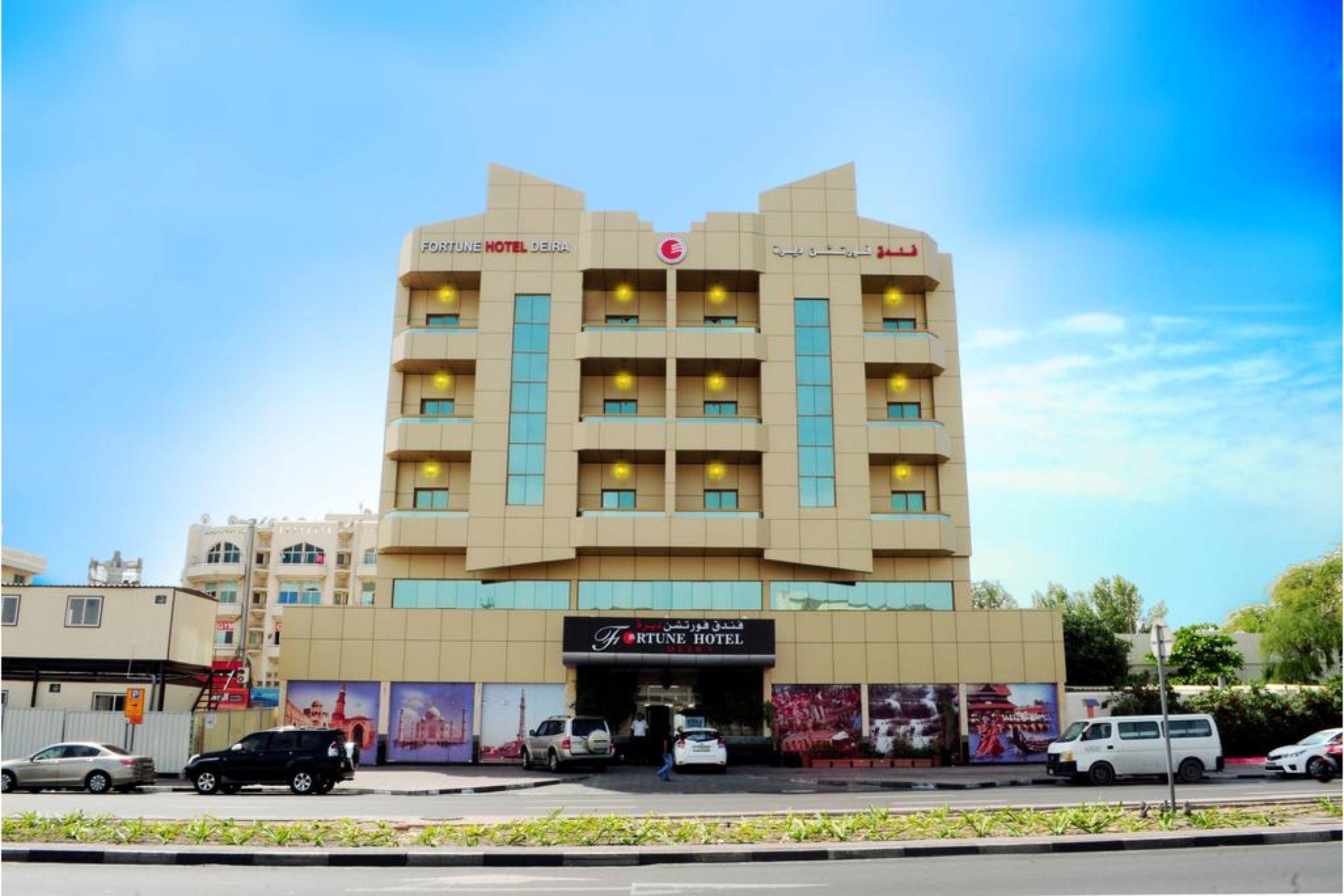Fortune Hotel Deira Dubai Exteriör bild