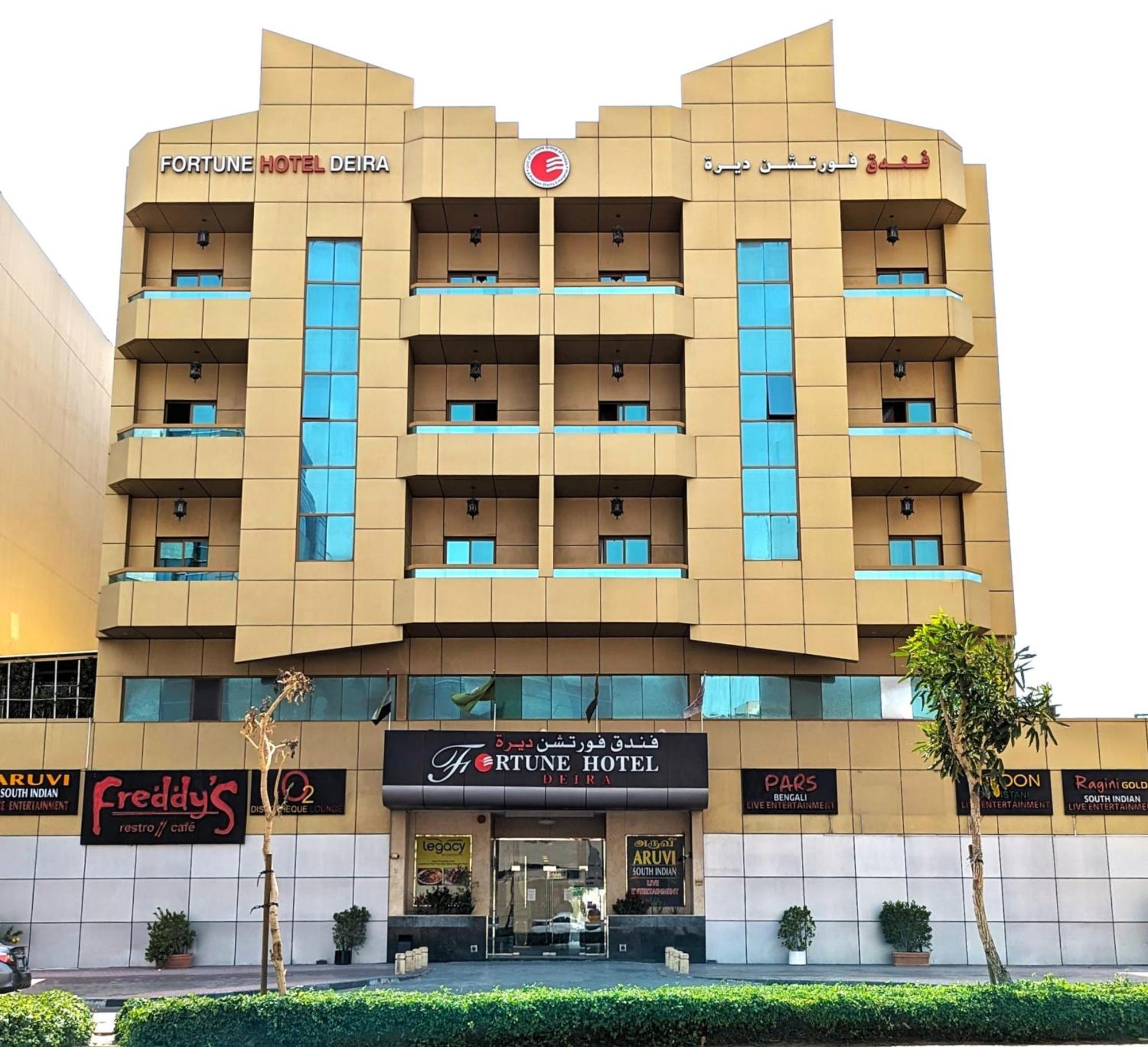 Fortune Hotel Deira Dubai Exteriör bild